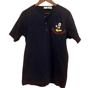 Disney Store Mickey Mouse Embroidered‎ Shirt - New with Tags. Unisex size small